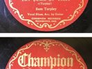 78CHAMPION A-Some Of That-Sam Tarpley B-The Bankers Blues-Big Bill Johnson 16327