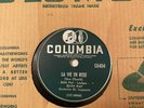 EDITH PIAF LA VIE EN ROSE COLUMBIA 78 RPM
