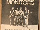 MONITORS Trouble/Rip Your Dress 1981 OHIO Garage Punk KBD 45 M- + INSERT HEAR
