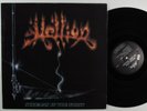 HELLION Screams In The Night NEW RENAISSANCE LP VG++ with lyric sheet insert