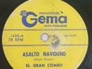 El Gran Combo El Pirulero / Asalto Navideno GEMA 1435 VG 78 RPM #354