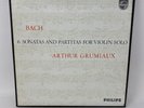 Grumiaux Bach Sonatas & Partitas 3LP Philips Hi-Fi Stereo 835 198/200 AY