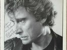 JOHNNY HALLYDAY LP Signé Entre violence et violon VG