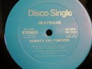 ('70 DISCO) HEATWAVE  'the groove line / always and forever'  '78 cbs / ex
