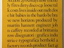 Section 25 Always Now 1981 Factory Vinyl Fact45 New Order Joy Division Textured