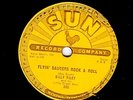 BILLY RILEY ROCKABILLY 78 FLYIN' SAUCERS ROCK & ROLL / I WANT YOU BABY SUN 260 E