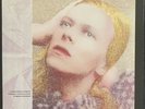 david bowie - hunky dory - limited edition 3-sided lp — clear vinyl