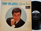 Tony Orlando - Bless You & 11 Other Great Hits LP 1961 1st UK Press Fontana Mono