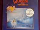 Queen ‎– Live At Wembley '86 LP Vinyl 1992 Europe 1st Pressing