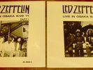 LED ZEPPELIN Live In Osaka 1979 scarce vinyl 2-LP set vol 1 and 2 GLC excellent
