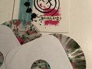 Blink 182- Self Titled 2003 LP Vinyl Splatter Gatefold Green Pink Rare OOP S/T