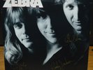 1983 Zebra Self-Titled Signed Autographed Vinyl Album Record Atlantic 80054-1