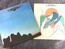 2 vintage vinyl Eagles LPs  Self-titled (first), On the Border