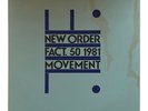 NEW ORDER - MOVEMENT - 1981 VINYL  LP - FACT. 50 A5 PRESSING