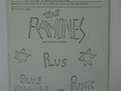 SNIFFIN' GLUE # 1 orig JULY 1976 UK punk fanzine RAMONES 101'ers TELEVISION