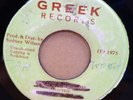 SYDNEY WILSON TIME AS GONE / VERSION JAMAICAN GREEK RECORDS 7
