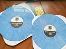 Mike Ness CHEATING AT SOLITAIRE BLUE WHITE SPLATTER 2 LP SOCIAL DISTORTION MINT