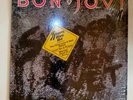 BON JOVI Slippery When Wet LP (1986) original in shrink w/hype sticker