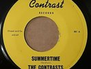 45 RPM MODERN GARAGE R&B. THE CONTRASTS 