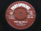 VINCE TAYLOR & HIS PLAYBOYS   Brand New Cadillac   MINT   PARLOPHONE R 4539   Ro