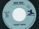 BLUES - Lightning Hopkins PRESTIGE 343 Mojo hand / Automobile blues