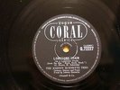 JOHNNY BURNETTE TRIO  78  LONESOME TRAIN  / HONEY HUSH   UK CORAL Q 72227 E+/NM