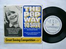 CHRISTINE HOLMES, SUE & SUNNY - The Pop Way To Save - Rare 1969 7