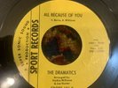 The Dramatics On Sport Records If You Haven’t Got Love/all Because Of You Mint-