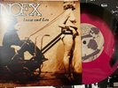 NOFX Louise And Liza 7” Red & Pink Vinyl RARE bad Religion Rancid Fat Wreck