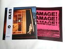 IDLES - CRAWLER - LTD RESIDENT EDITION ECO WAX VINYL ALBUM OBI 133 / 300 & PRINT