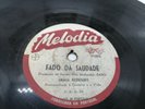 VTG Amalia Rodrigues Super rare Vinyl 78 RPM 