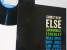 Cannonball Adderley ORIGINAL FIRST pressing LP MONO Somethin Else STRONG VG+ k G