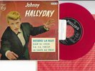 JOHNNY HALLYDAY EP RETIENS.. ESPAGNE 1963 RED VINYL