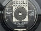 contours do you love me 1962 oriole american 45 CBA 1763 DMB 006 313. Uk 1st ed