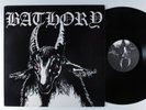 BATHORY Self Titled BLACK MARK BMLP-666-1 LP VG++ sweden ^