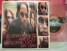 LENNY KRAVITZ Are You Gonna Go My Way VIRGIN Clear Vinyl Original LP w/poster