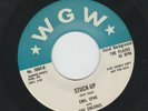 ROCKABILLY bw SURF INSTRO - EMILE SPAK - STUCK UP  /  HOLD-UP -HEAR -1961 DJ WGW