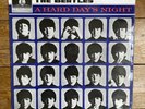 The BEATLES - A HARD DAYS NIGHT VINYL LP STEREO later PRESS YEX 126-1 YEX 127-1