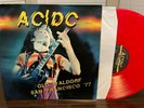 AC/DC OLD WALDORF  SAN FRANCISCO 77 RED COLOR VINYL HAND NO 1596/2000 WORLDWIDE