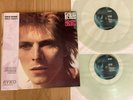 DAVID BOWIE - SPACE ODDITY - OOP LIM ED USA 2 X CLEAR LP + OBI -RYKO RALP 0131-2