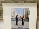 PINK FLOYD WISH YOU WERE HERE LP COLUMBIA RECORDS PC 33453 VINYL VG+