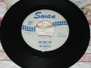 The Beatles-She Loves You/I'll Get You-Swan Vinyl 45-White Labels w/Blue Print