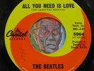 HEAR Beatles 45 All You Need Is Love/Baby You're A Rich Man CAPITOL 5964 NM-