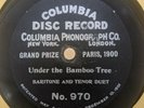 Popular Song-78 RPM-Collins and Harlan-Under The Bamboo Tree-Announced Disc-EX-