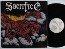 SACRIFICE Torment In Fire METAL BLADE/RESTLESS LP NM with lyric sheet insert ^