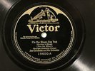 JAZZ JEAN GOLDKETTE It's The Blues/COON SANDERS Some Of These Days VICTOR 19600
