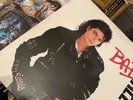 2 x Michael Jackson Vinyl Record Albums Bad Dangerous Pop Rock