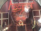 EX/EX ACCEPT Restless And Wild VINYL LP PICTURE DISC