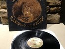 Rush CARESS OF STEEL Vinyl Album 1975 Mercury LP  SRM-1-1046