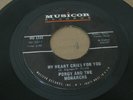 RARE NORTHERN SOUL 45 - PORGY & THE MONARCHS - MY HEART CRIES FOR YOU - MUSICOR